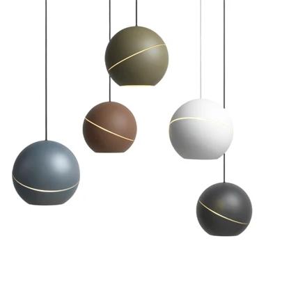 Frederik Roije Sliced Sphere Pendant Light