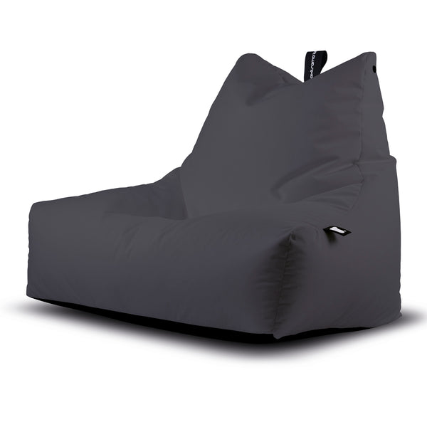 Extreme Lounging Monster-b Bean Bag Chair Outdoors PU Grey