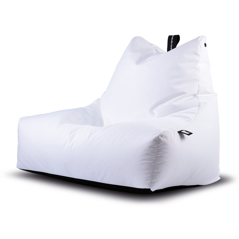 Extreme Lounging Monster-b Bean Bag Chair Outdoors PU White