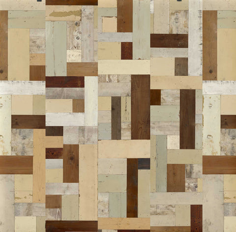 Scrapwood Wallpaper NLXL | Funky Wall Covering | Floorboard Design