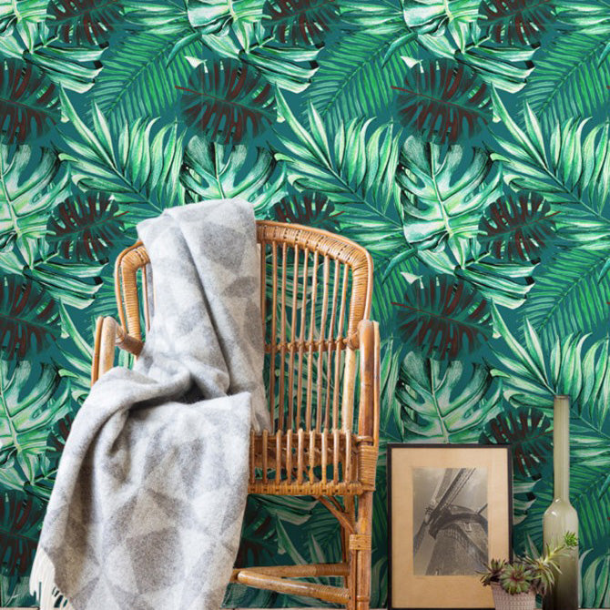 Mind The Gap Rainforest Premium Wallpaper
