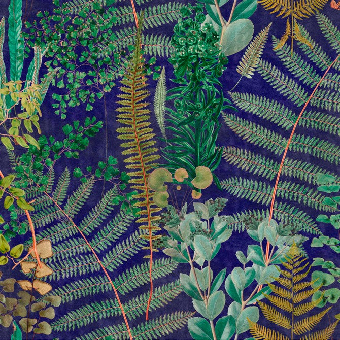 Mind The Gap Green Sancturay Anthracite Wallpaper